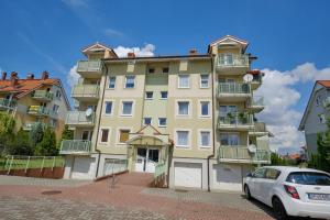 Budynek, w którym mieści się apartament