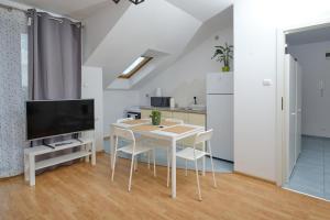 Telewizja i/lub zestaw kina domowego w obiekcie Apartament Słoneczny 7