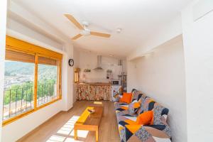 A seating area at Casas Rurales Sagasta