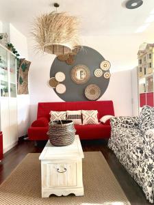 Posteľ alebo postele v izbe v ubytovaní Lovely Suite Miramar