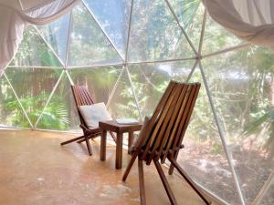 Zahrada ubytování Ku kuk Glamping