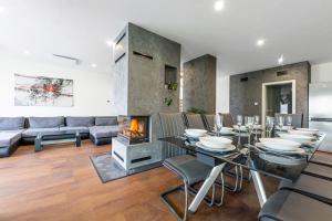 Posezení v ubytování Wellness Villa Klínovec Views