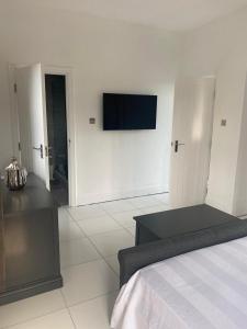TV a/nebo společenská místnost v ubytování Belle Luxury Apartments