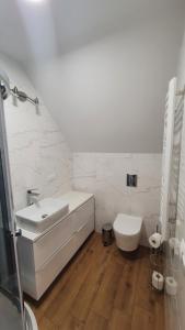 Kúpeľňa v ubytovaní Apartament Orkisz