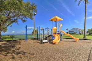 a playground with a slide in a park at Coastal-Zen Ruskin Retreat Less Than 1 Mi to Beach! in Ruskin