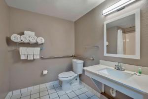 Koupelna v ubytování Motel 6-Denison, TX