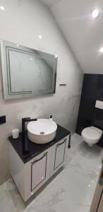 A bathroom at Pansion Eden