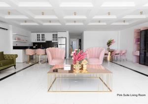A seating area at Luxury Suites by NOK ISTANBUL NISANTASI