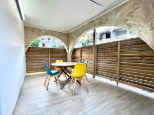 Χώρος καθιστικού στο Villa Autre Bord