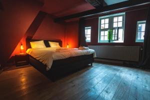 Postel nebo postele na pokoji v ubytování B&B BedStarLine