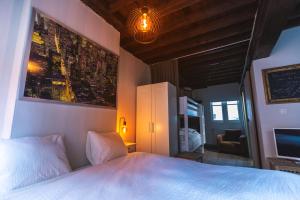 Postel nebo postele na pokoji v ubytování B&B BedStarLine