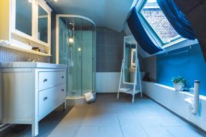 Koupelna v ubytování B&B BedStarLine
