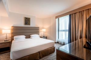 Voodi või voodid majutusasutuse Queen of Sheba Eilat toas