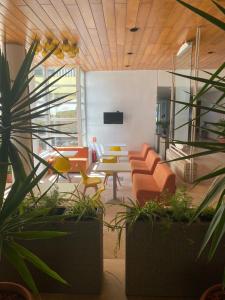 Posezení v ubytování Hotel Dacia