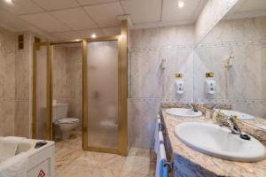 Ванная комната в Hotel Bahía de Vigo