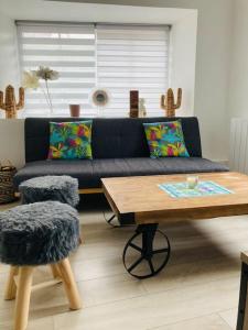 Część wypoczynkowa w obiekcie La p’tite maison de locqui