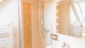 Koupelna v ubytování Meyers Hotel Hittfeld