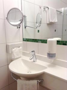 Kúpeľňa v ubytovaní 1A Landhotel Schicklberg
