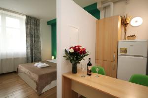 Postel nebo postele na pokoji v ubytování Comfort Apartments Timisoara