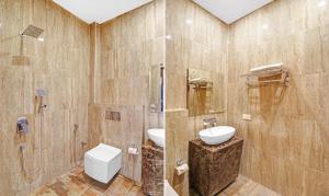 Koupelna v ubytování Itsy Hotels Jashan