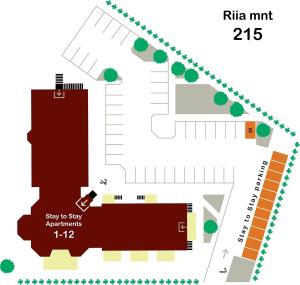 Půdorys ubytování Stay to Stay Apartments - võtmeta sissepääs