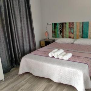Postel nebo postele na pokoji v ubytování Vivienda uso turistico Los Nogales