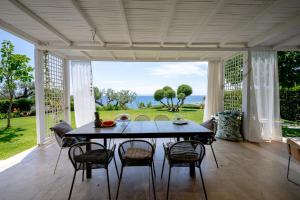 Zahrada ubytování Akti Elia Villas Beachfront Chalkidiki
