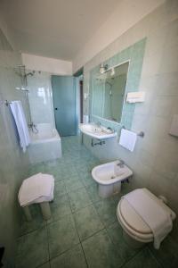 Koupelna v ubytování Hotel Murano