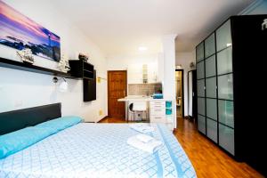 Posteľ alebo postele v izbe v ubytovaní Casa Canteras