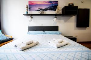 Posteľ alebo postele v izbe v ubytovaní Casa Canteras