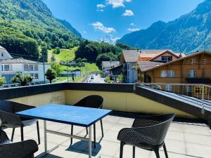 Nespecifikovaný výhled na hory nebo výhled na hory při pohledu z hotelu