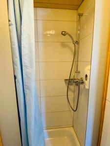 Koupelna v ubytování HOTEL CHRISTINA