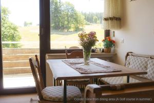Μπαλκόνι ή βεράντα στο 71 square meters Condo in Schwarzwald with beautiful mountain view, free wifi