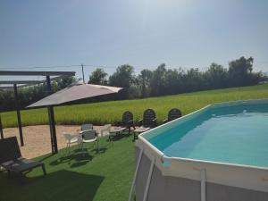 Πισίνα στο ή κοντά στο Villa de l'Ebre