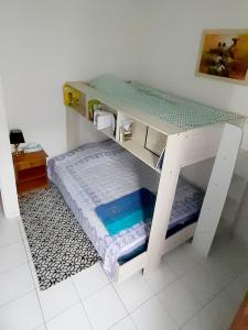 Ένα ή περισσότερα κρεβάτια σε δωμάτιο στο Cœur de Ville