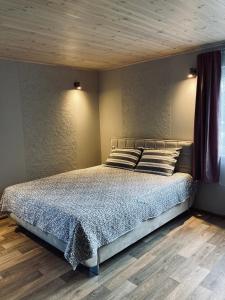 Postel nebo postele na pokoji v ubytování Lotes apartamenti