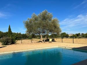 Bazén v ubytovaní Mas Grenadine, magnifique villa du Piémont Cévenol alebo v jeho blízkosti