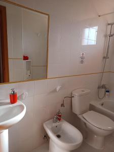 Kúpeľňa v ubytovaní Casa El Nidillo