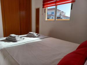 Posteľ alebo postele v izbe v ubytovaní Casa El Nidillo