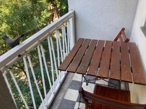 Balkón alebo terasa v ubytovaní Roland Apartment Downtown - Pozsonyi