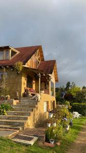 Budova, kde se bed and breakfast nachází