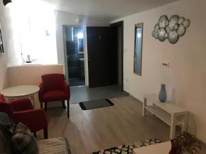 Prostor za sedenje u objektu Apartments OldTown