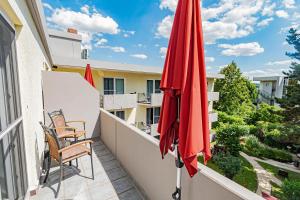 Balkón nebo terasa v ubytování Parkhotel Sonnenberg
