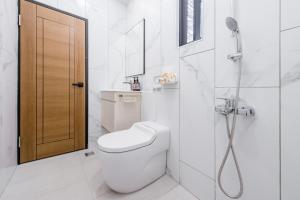 Koupelna v ubytování Bing Nong Homestay