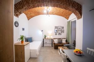 Et opholdsområde på Art & Cozy Apartments