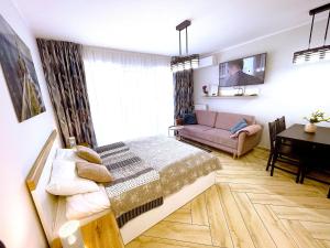 Posedenie v ubytovaní Apartment Superior Baltic with Terrace - FREE Pool, Saunas, Jacuzzi, Fitness, Salzgrotte