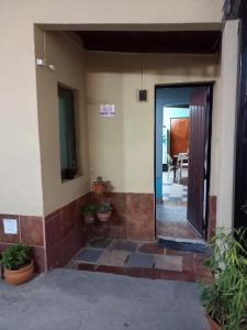 a view of the entrance to a house at La casita de abu! in Salta
