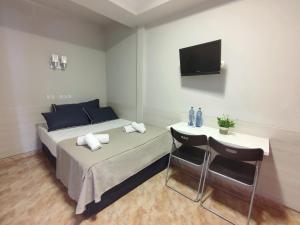 Postel nebo postele na pokoji v ubytování Rosamar Maritim 4*