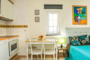 Kuchyň nebo kuchyňský kout v ubytování Apartamento Studio Anastacio