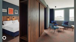 Postel nebo postele na pokoji v ubytování Grandi by Center Hotels